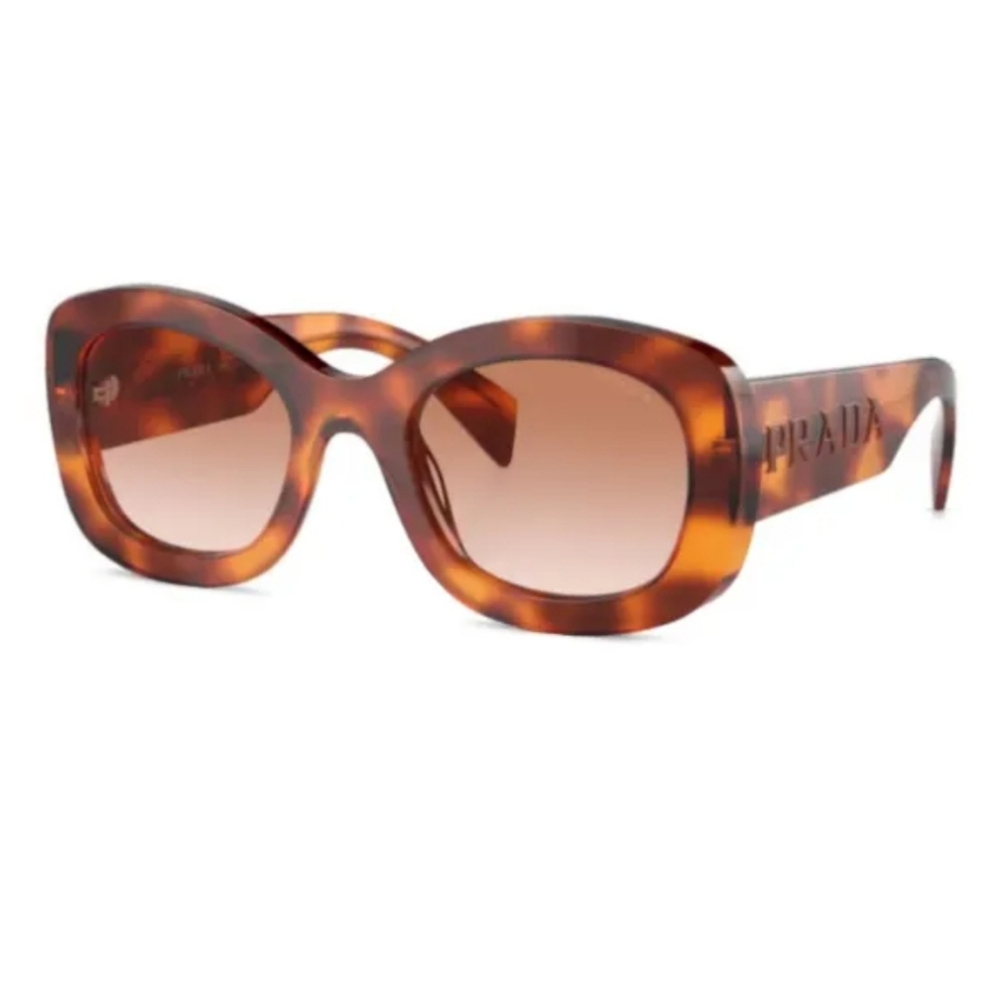Prada Eyewear SOLE sunglasses Highlights Brown Square Frames